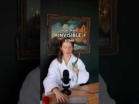 ASMR Invisible Triggers (behind the scenes)