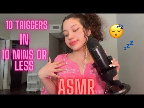 ASMR only pink triggers 💕💗🌸🌷 (no talking)