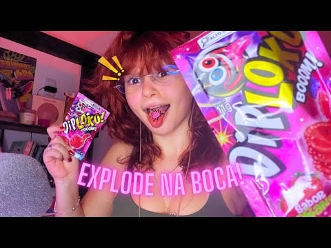 ASMR QUE EXPLODE NA BOCA 💣💥