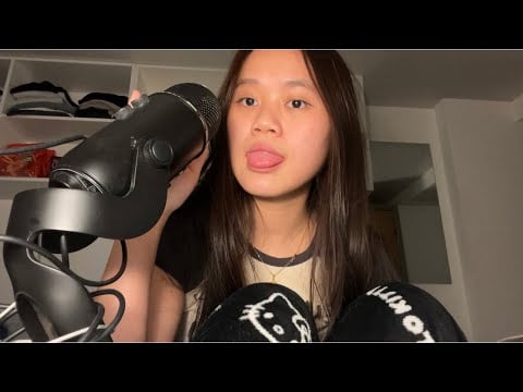 ASMR slow, wet and intense mouth sounds 👅