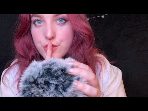 ASMR | Telling You My Darkest Secrets | Unintelligible Whispers & Fluffy Mic