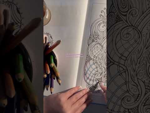 #shorts #asmrcoloring #pencilsounds #cracklingfireplacesounds #notalkingasmr #candle #woodwick