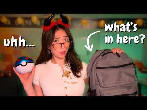 ASMR Detention Roleplay 📚✨ Teacher Goes Through Your Backpack (personal attention, whispered)
