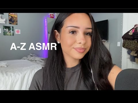A-Z ASMR (first video)