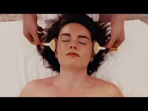 Real Person ASMR Massage for Deep Sleep (tracing, touching, tingles ✨)