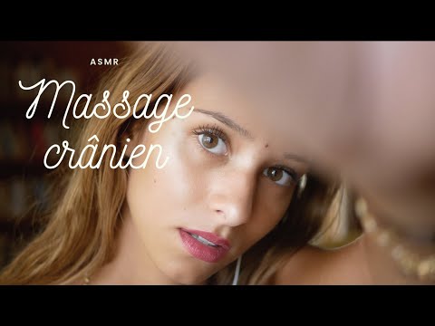 ASMR FRANÇAIS - Massage de crâne et attention personnelle, bla-bla