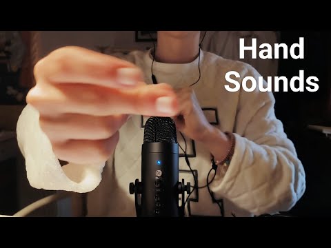 ASMR - HAND SOUNDS & VISUALS (NO TALKING)