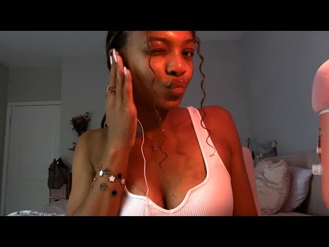 ASMR guess the trigger word + close, cupped inaudible & unintelligible whispering