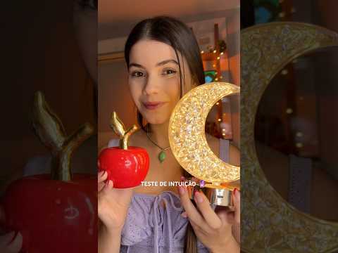 Asmr teste de intuição 🔮🧠 #asmr #testedeintuição #intuition #asmrintuition #teste