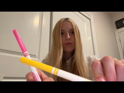 asmr cranial nerve exam🧠 