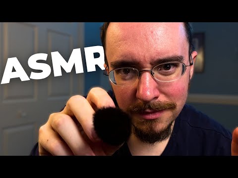 asmr - putting things on your face