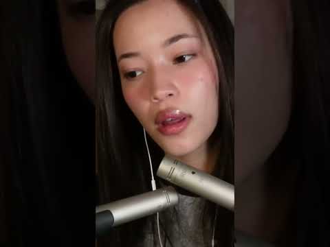 Gentle Whispers for Sleep and ear blowing #shorts #asmr