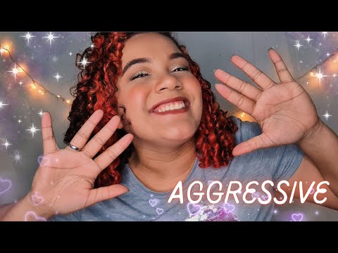 ASMR: SONS AGRESSIVOS 💖💖 #shorts