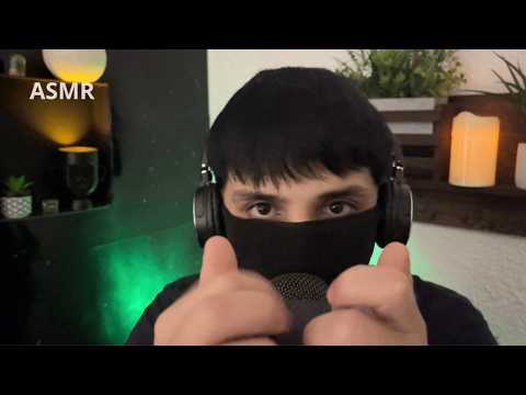ASMR mucho Tapping y Mouth Sounds