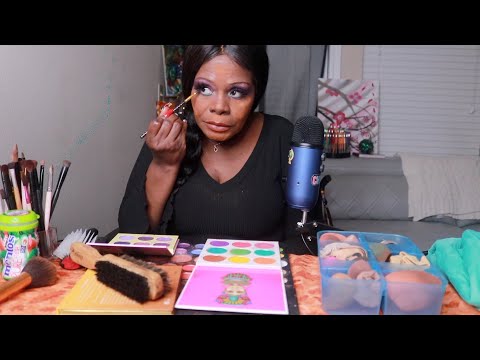 NIGHT TRANSFORM TO DAY ASMR MAKEUP TUTORIAL