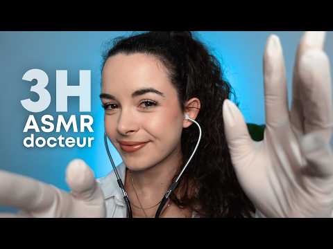 ASMR - 3H de consultation médicale | Compilation, soft spoken et chuchotements