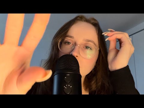 ASMR negative energy pinching, plucking and scratching 💓