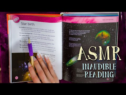 ASMR - INAUDIBLE Whispering / READING  - CLICKY SOUNDS