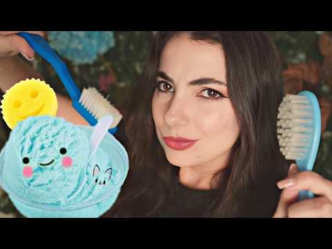 ASMR ESFOLIANDO A LENTE DA CAMERA | Sweet Carol