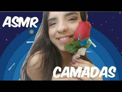 ASMR- EM CAMADAS (MOUTH SOUNDS + TAPPING)