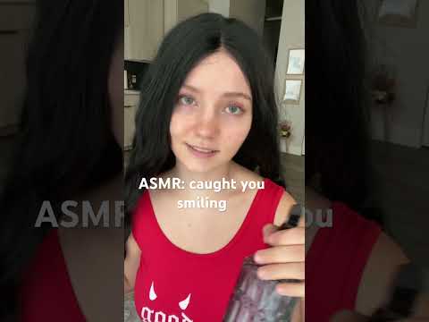caught you smiling 🤍#asmr #girlfriendasmr #sleepasmr #comfortaudio #whisper