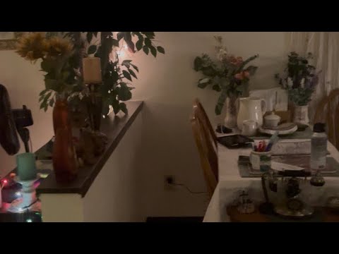 Apartment tour with soft spoken rambling 