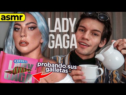 ASMR de LADY GAGA roleplay ❤ asmr comiendo - asmr español - mol