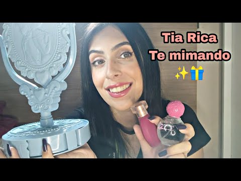 ASMR - Tia Rica te mimando 🎁✨#relax