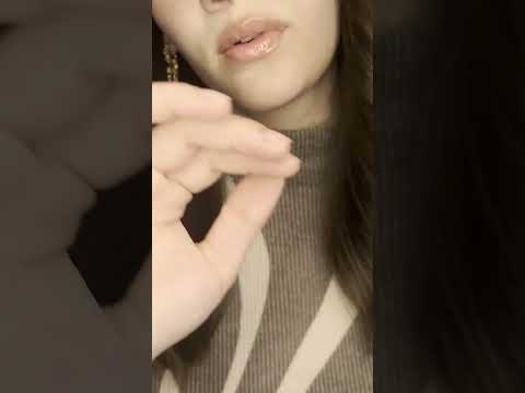 ASMR Plucking Your Stress with Clicky Mouth Sounds 👄