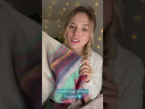 ASMR Cozy Winter Triggers ❄️