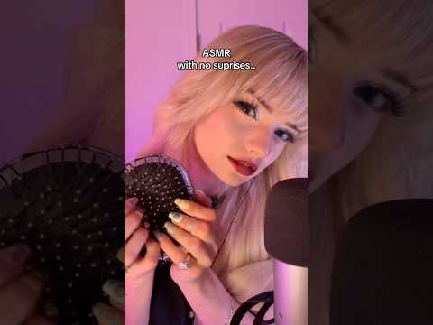I hope you aren’t expecting any #asmr