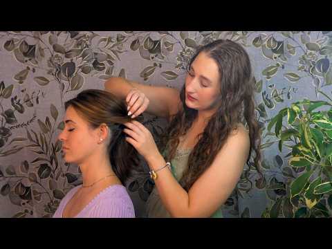 Head & Scalp Massage on a Real Person | Soft Spoken ASMR