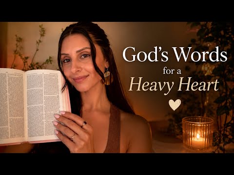 God's Words for a Heavy Heart 🤍 Bible Readings for Anxiety, Loneliness & Healing (6.5 Hours)
