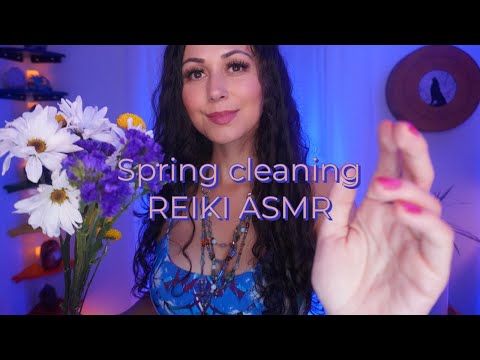 Energetic Spring cleaning-Cord cutting, Chakra balance, Rebirth| Light language GALACTIC REIKI ASMR