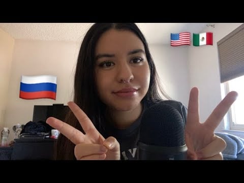 Asmr- attempting to speak Russian part 2. (Super close breathy whispers)