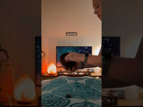 Sea salt energy scrub #relax #asmrreiki #energycleanse #oddlysatisfying