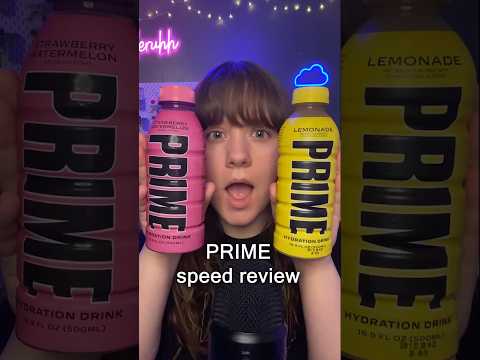 ASMR PRIME Taste Test 🤢 #asmr #prime