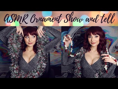 ASMR Christmas Decor & Ornament Show and Tell (Soft Spoken)