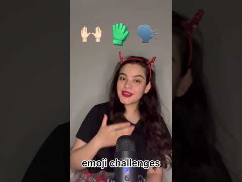 #asmr #shorts #emojichallenge