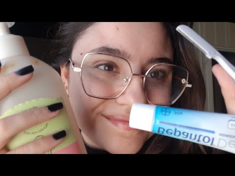 ASMR Caseiro - Fazendo SPA Facial em você 🧖‍♀️