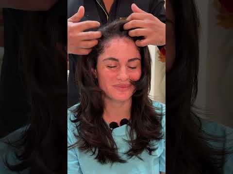 ASMR Indian Head Massage & Pedicure | Luxury Kérastase Hair Care