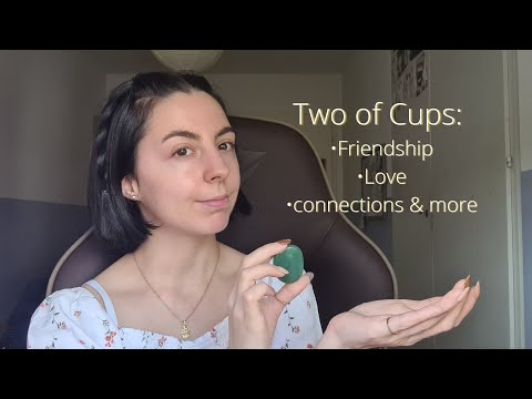 ASMR Reiki 2 of Cups ｜Soft spoken, Energy healing/work, crystal healing