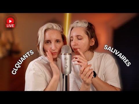 ASMR FR | 🔴 Bruits de Bouche Saliva*res VS Claquants PART 2 (Qu'est-ce que tu préfères ?)