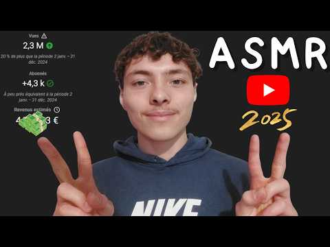 ASMR :📊Bilan Youtube 2025📊