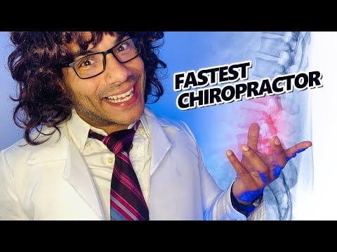 Fastest ASMR Chiropractor (I Crack Your Back into a Million Pieces)