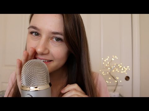 ASMR Testing the Blue Yeti Microphone (Whispering, Tapping, Scratching, Brushing)