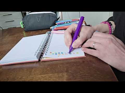 ASMR – Testing Pens – Soft Spoken With an Accent