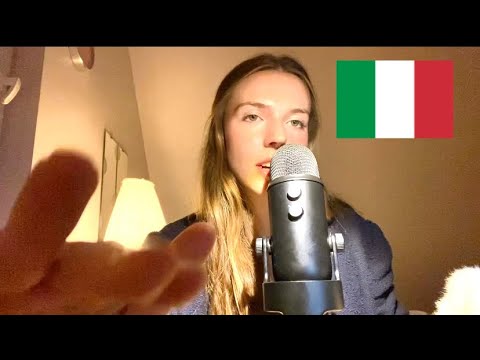 ASMR in italian🇮🇹 [trigger words]