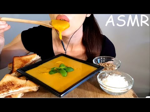 ASMR | Eating Hokkaido Soup | No Talking | Lady M. ASMR