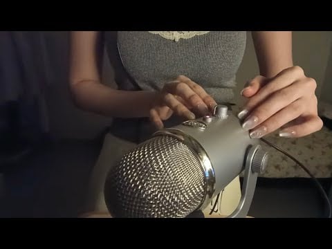 ASMR Blue Yeti Microphone Tapping & Scratching (another draft)
